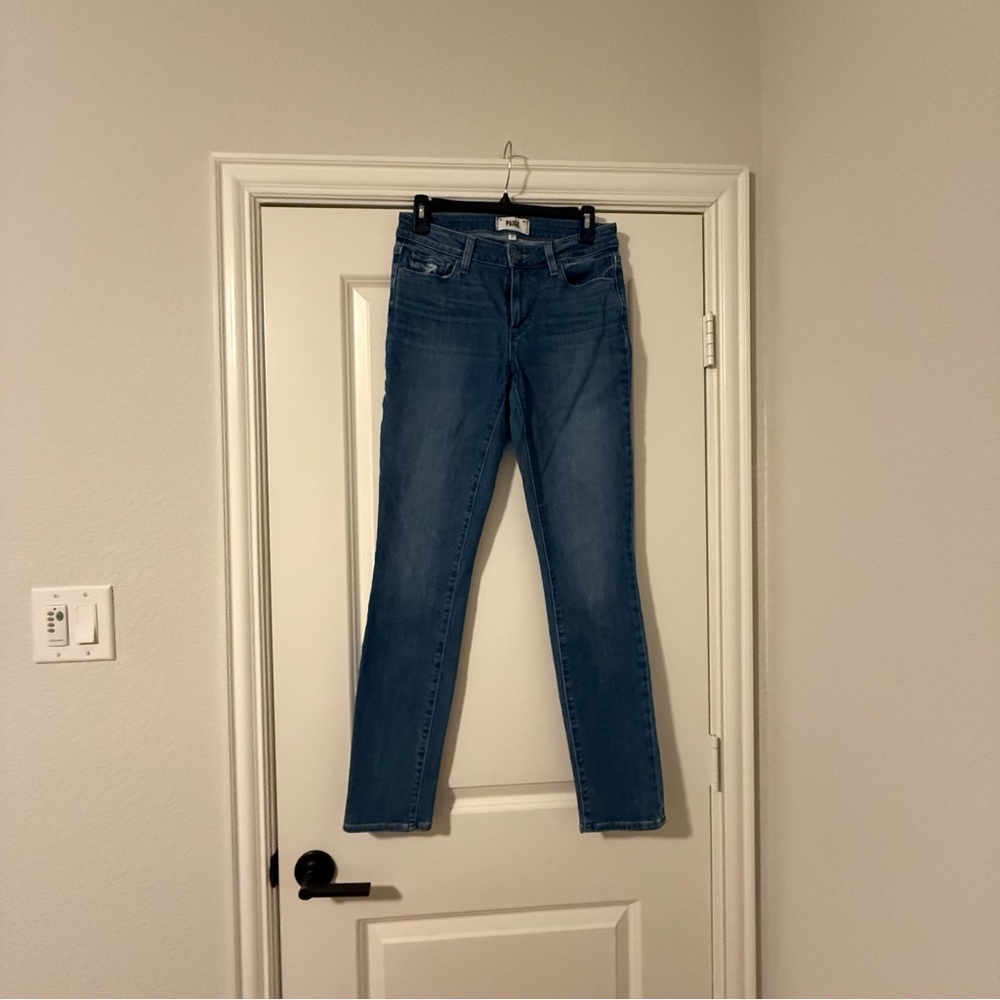 PAIGE SKYLINE SKINNY JEANS SIZE 27